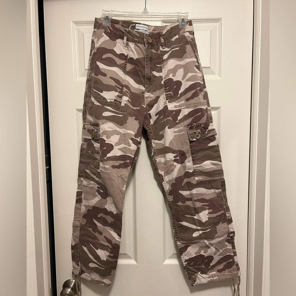 Urban Outfitters Brown Camo Pants